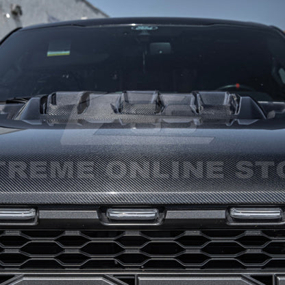 2021-Up F-150 Raptor Carbon Fiber Hood Cover image 55