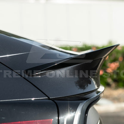 2025-Up Tesla Model Y Track Style Rear Trunk Wing Spoiler image 13