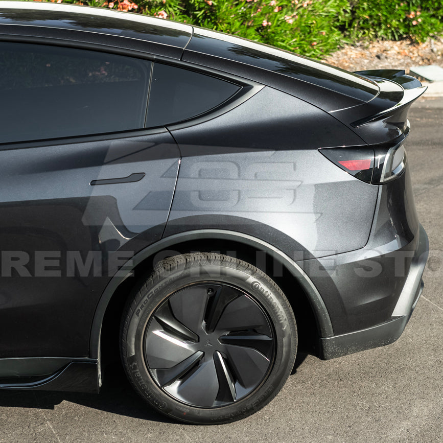 2025-Up Tesla Model Y Track Style Rear Trunk Wing Spoiler image 15