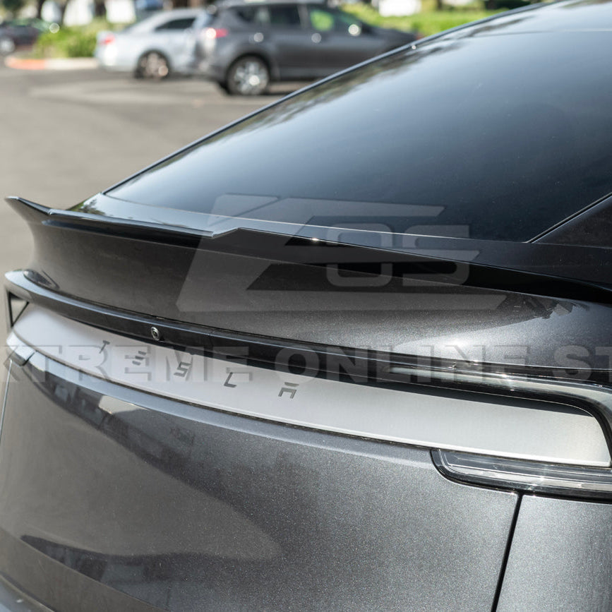 2025-Up Tesla Model Y Track Style Rear Trunk Wing Spoiler image 18