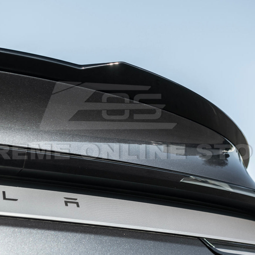 2025-Up Tesla Model Y Track Style Rear Trunk Wing Spoiler image 20