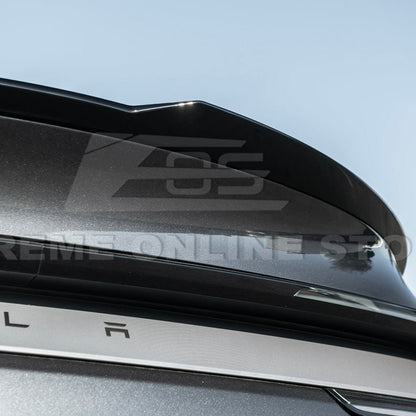 2025-Up Tesla Model Y Track Style Rear Trunk Wing Spoiler image 20