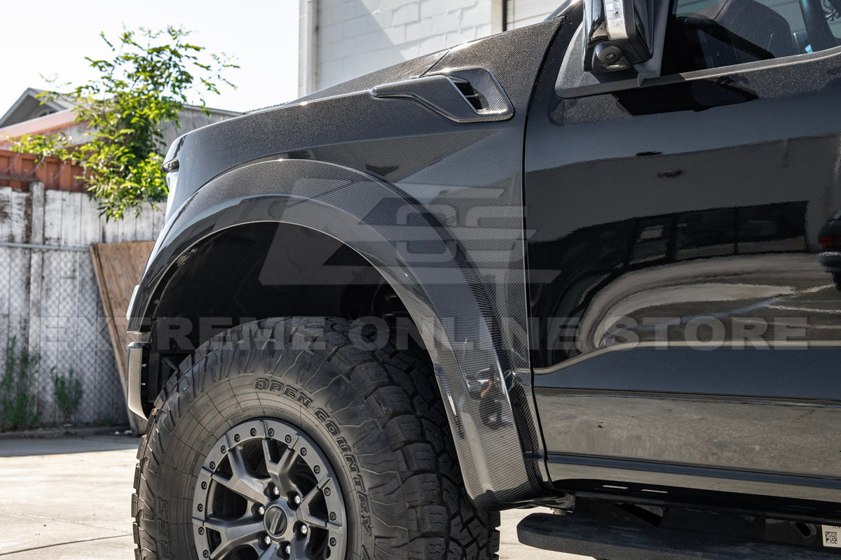 2021-Up F-150 Raptor Side Fenders Vents image 6