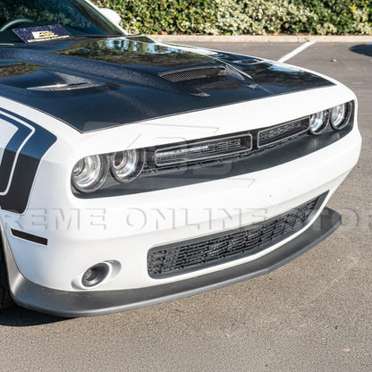 2015-23 Dodge Challenger Front Bumper Grille Trim Insert Overlay image 8