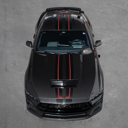 2024+ Ford Mustang GT Top Racing Car Stripe image 2
