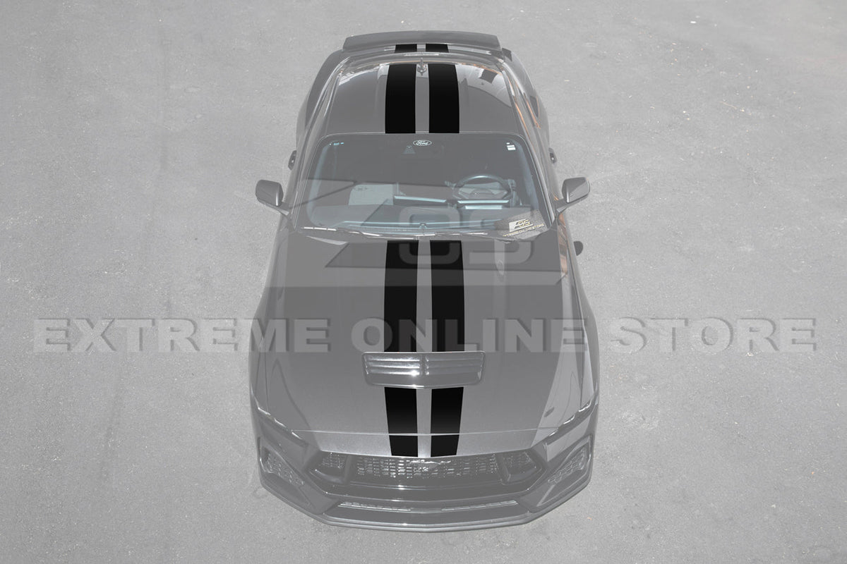 2024+ Ford Mustang GT Top Racing Car Stripe image 21