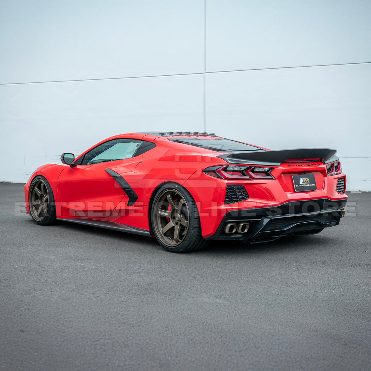 Ducktail Corvette C8 Stingray Rear Spoiler image 27