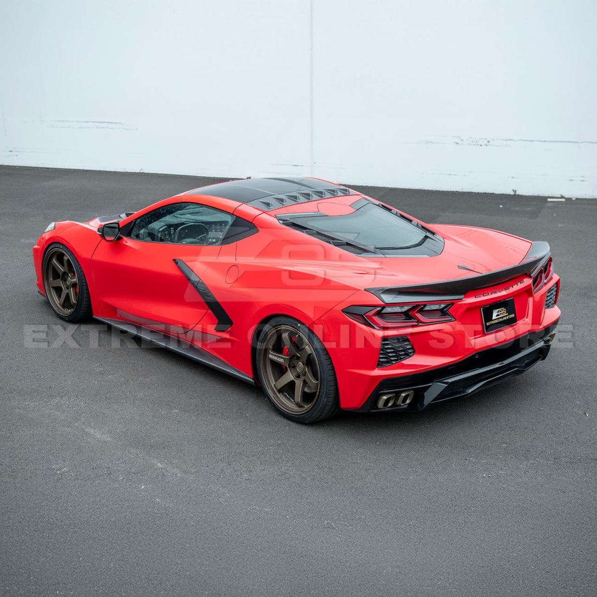 Ducktail Corvette C8 Stingray Rear Spoiler image 28