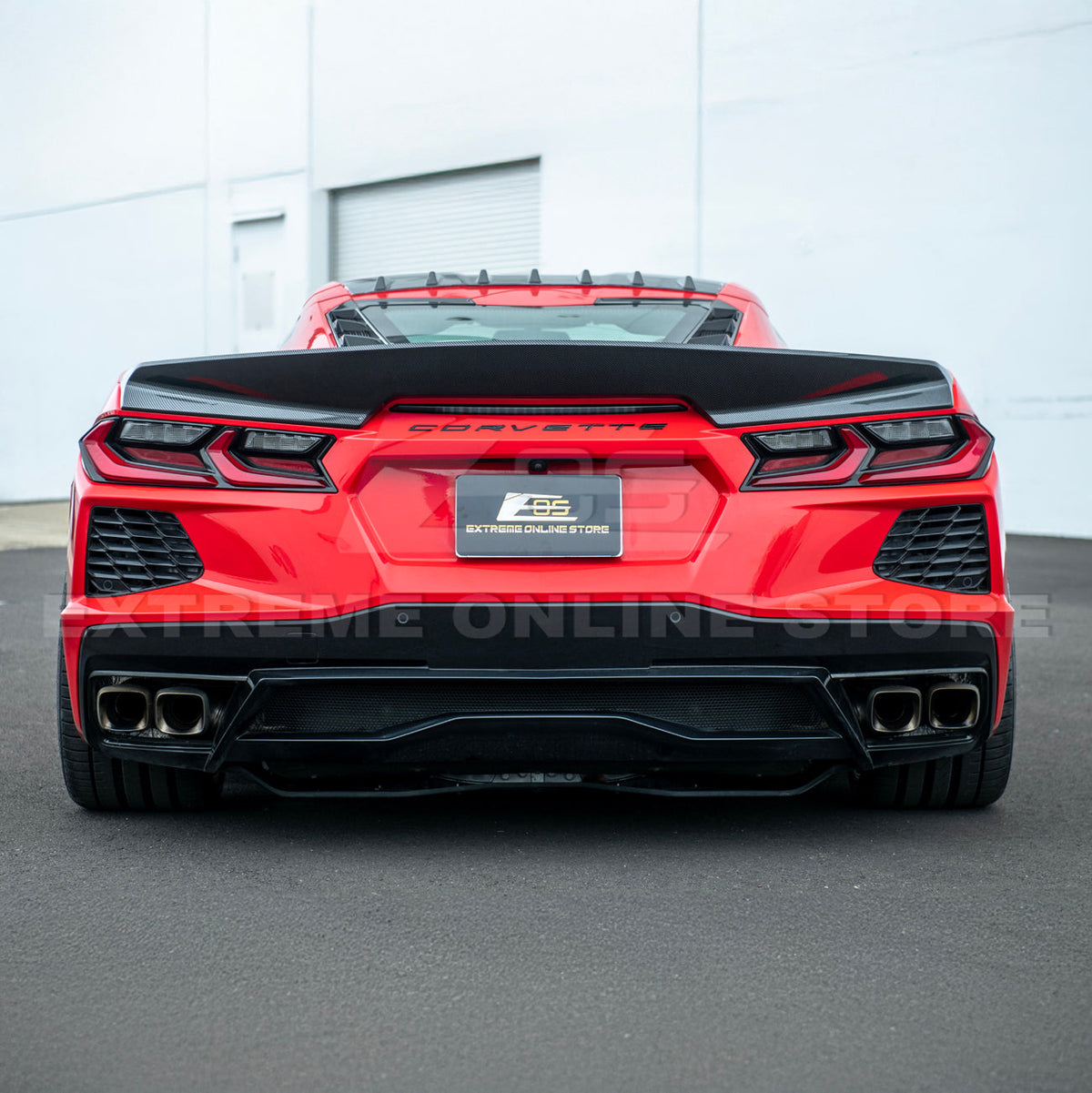 Ducktail Corvette C8 Stingray Rear Spoiler image 24