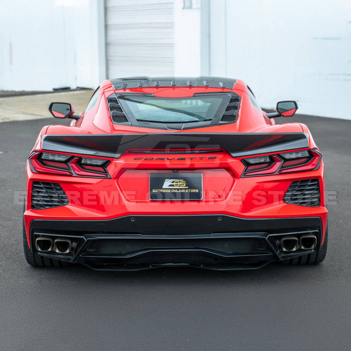 Ducktail Corvette C8 Stingray Rear Spoiler image 25