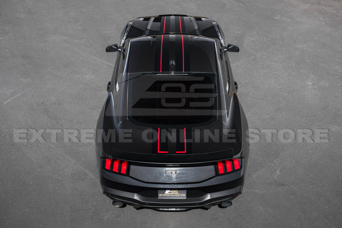 2024+ Ford Mustang GT Top Racing Car Stripe image 3