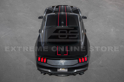 2024+ Ford Mustang GT Top Racing Car Stripe image 3