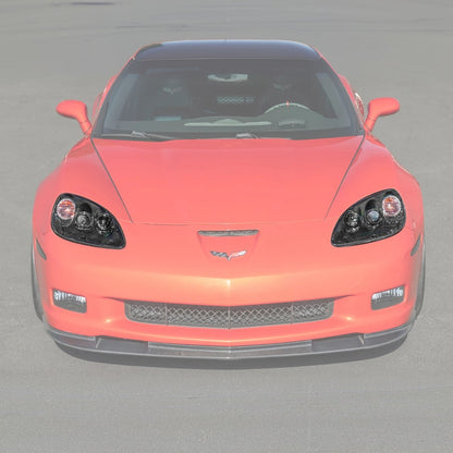 2005-13 Corvette C6 Replacment DRY CARBON FIBER Headlights Housing image 3