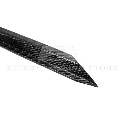 2023-Up Honda Civic Type-R Carbon Fiber Front Side Canards image 12