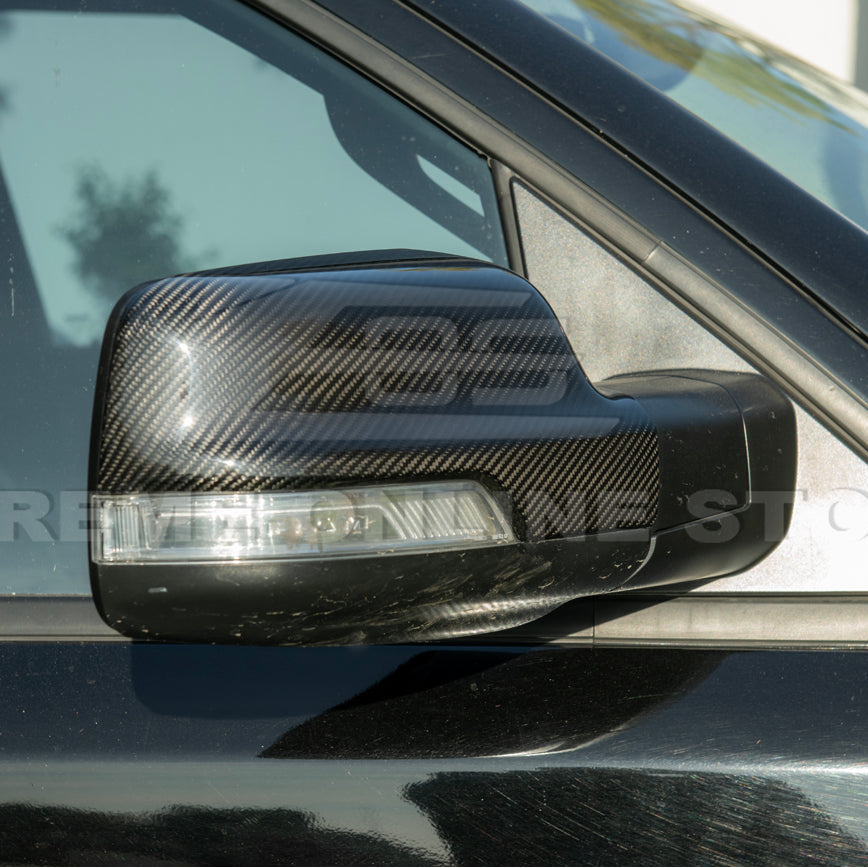 2019-Up Ram 1500 | Factory Style Dry Carbon Fiber Tape On Side Mirror Cap Covers image 10