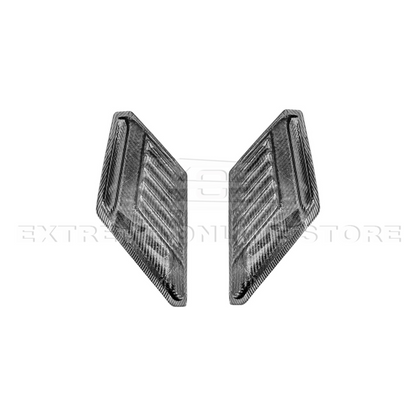 2022-Up Toyota Tundra | TRD Pro Style CARBON FIBER Front Hood Side Vent Cover image 6