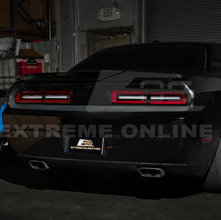 2008-14 Dodge Challenger Facelifted Sequential Signal LED Rear Taillights image 14