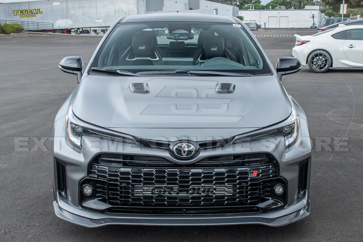 2023-2024 Toyota GR Corolla Carbon Fiber Front Lip Splitter image 3
