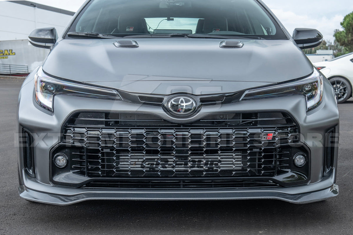 2023-2024 Toyota GR Corolla Carbon Fiber Front Lip Splitter image 4