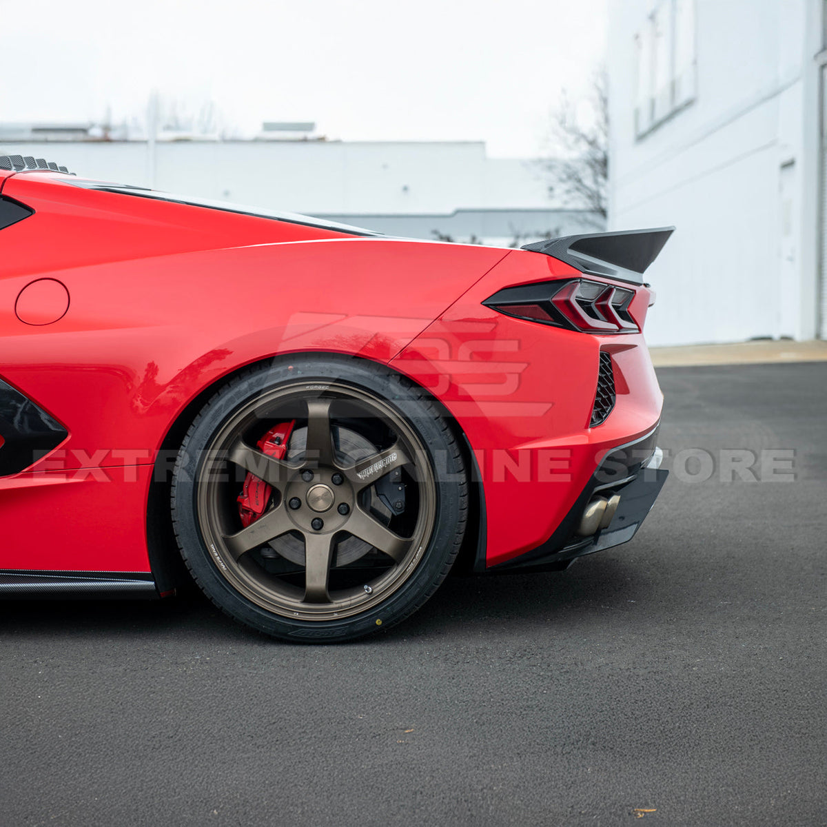 Ducktail Corvette C8 Stingray Rear Spoiler image 32