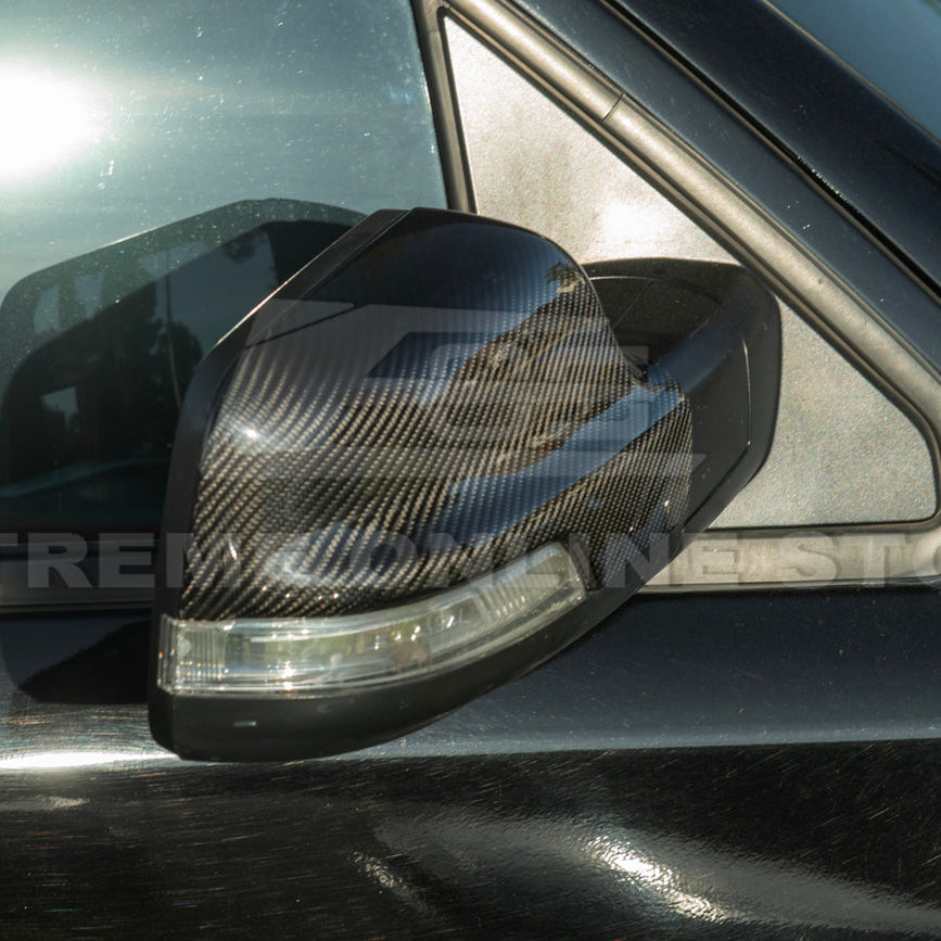 2019-Up Ram 1500 | Factory Style Dry Carbon Fiber Tape On Side Mirror Cap Covers image 15