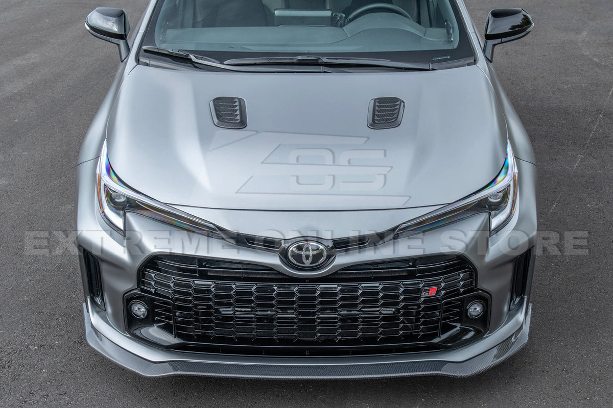2023-2024 Toyota GR Corolla Carbon Fiber Front Lip Splitter image 5