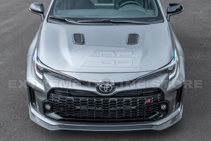 2023-2024 Toyota GR Corolla Carbon Fiber Front Lip Splitter image 5