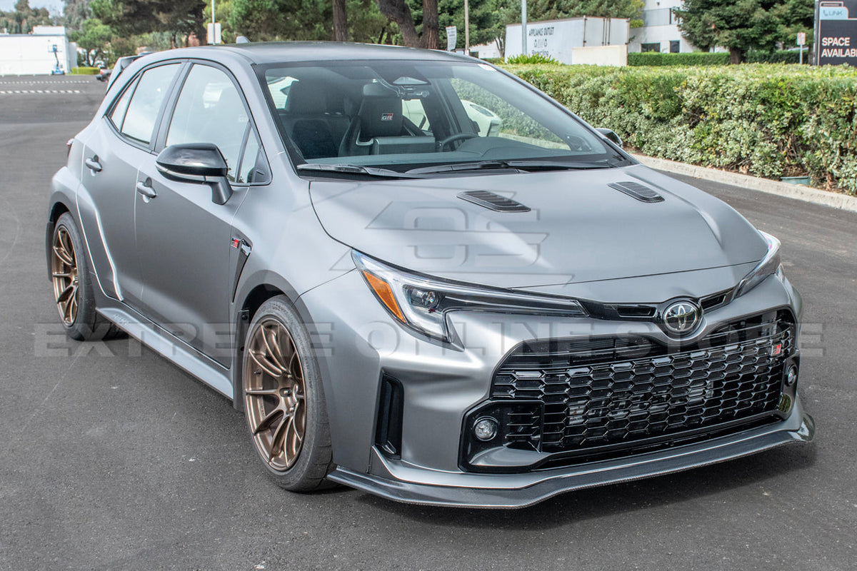 2023-2024 Toyota GR Corolla Carbon Fiber Front Lip Splitter image 6