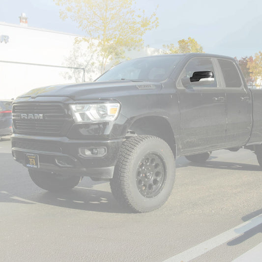 2019-Up Ram 1500 | Factory Style Dry Carbon Fiber Tape On Side Mirror Cap Covers image 2