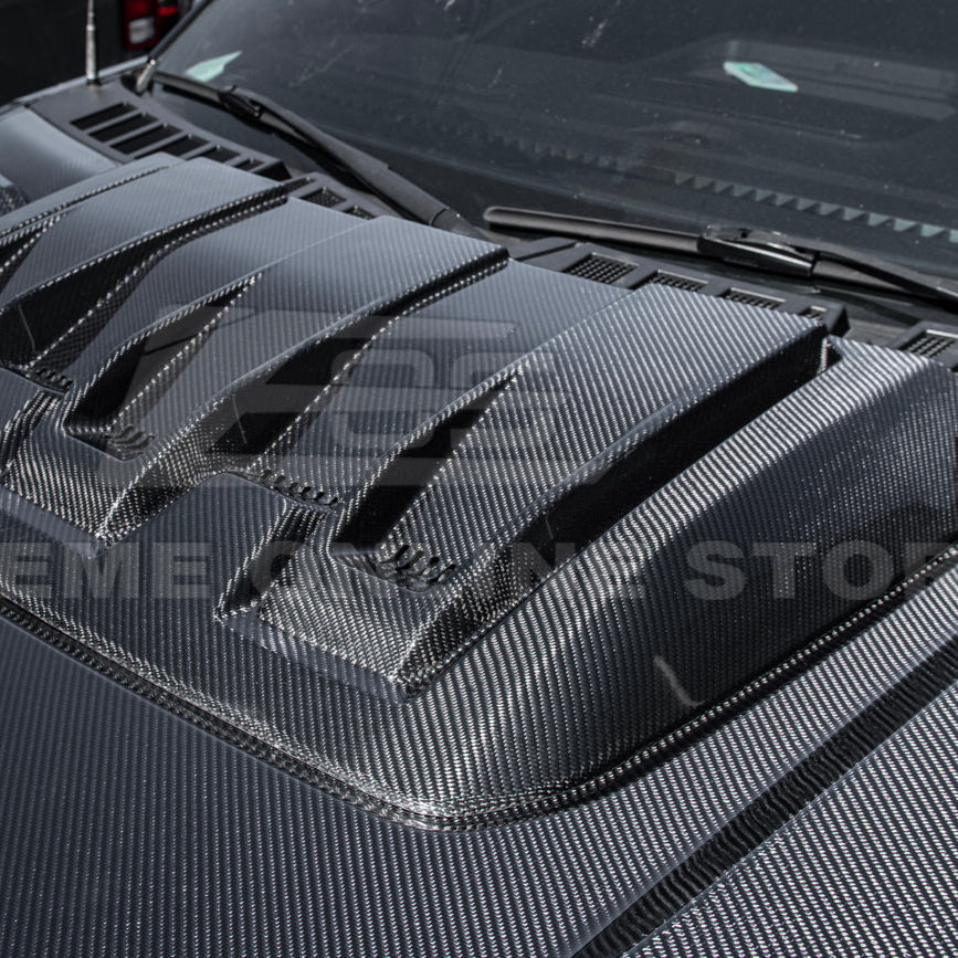 2021-Up F-150 Raptor Carbon Fiber Hood Cover image 76