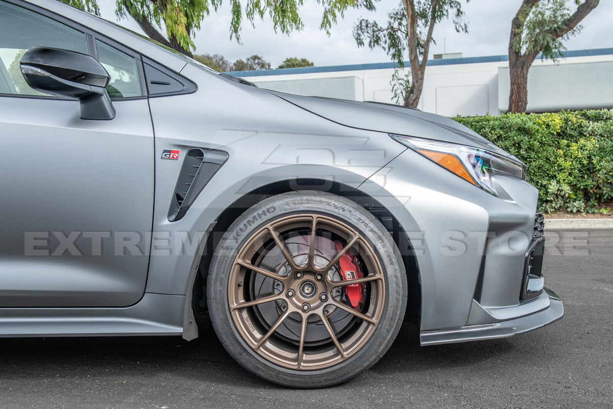 2023-2024 Toyota GR Corolla Carbon Fiber Front Lip Splitter image 7