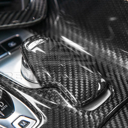 Corvette C8 DRY CARBON FIBER Center Console w/ Switch Trim Cover image 89