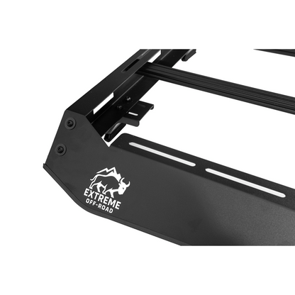 2018-Up Jeep Wrangler | Carbon Steel Black Full-Length Roof Cargo Rack Ladder image 22
