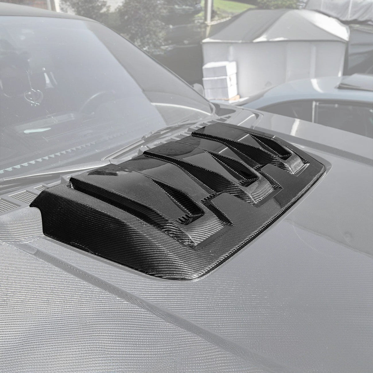 2021-Up F-150 Raptor Carbon Fiber Hood Cover image 3