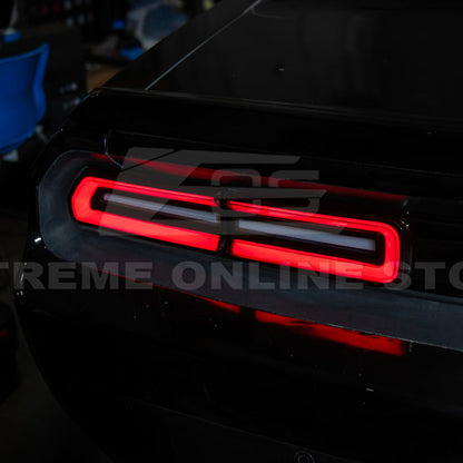 2008-14 Dodge Challenger Facelifted Sequential Signal LED Rear Taillights image 11