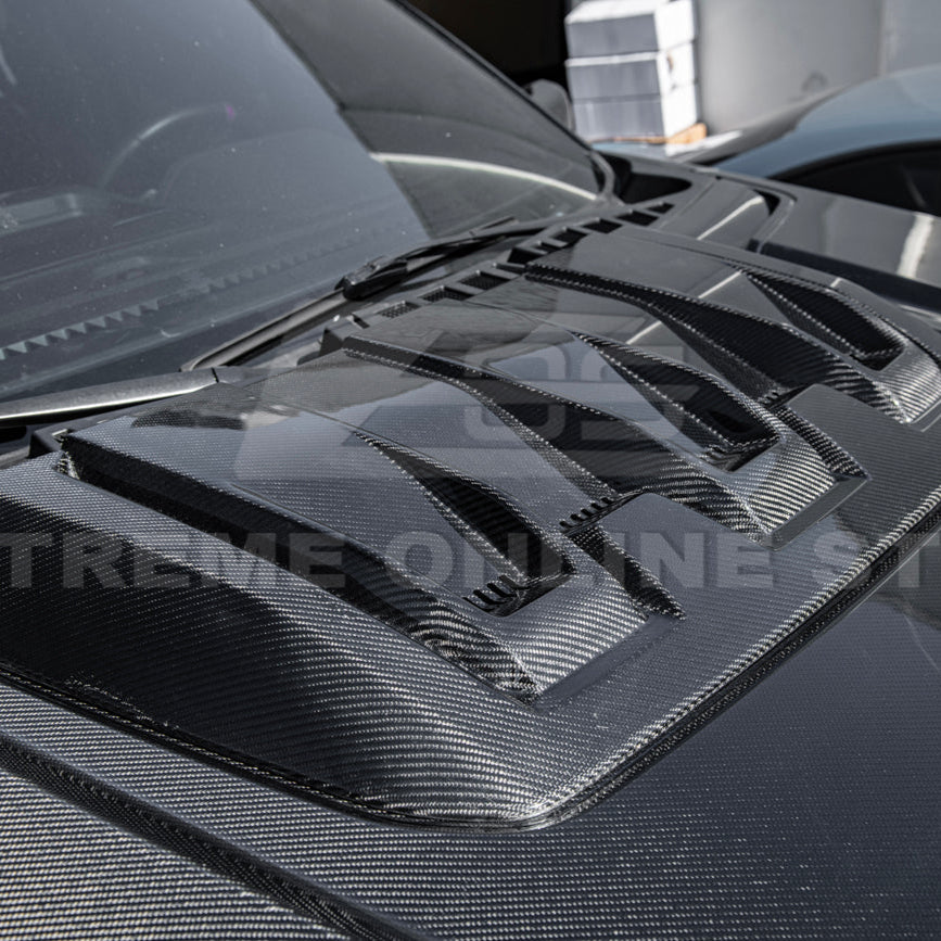2021-Up F-150 Raptor Carbon Fiber Hood Cover image 78