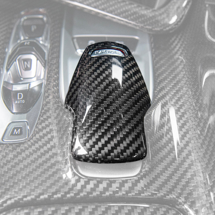Corvette C8 DRY CARBON FIBER Center Console w/ Switch Trim Cover image 87