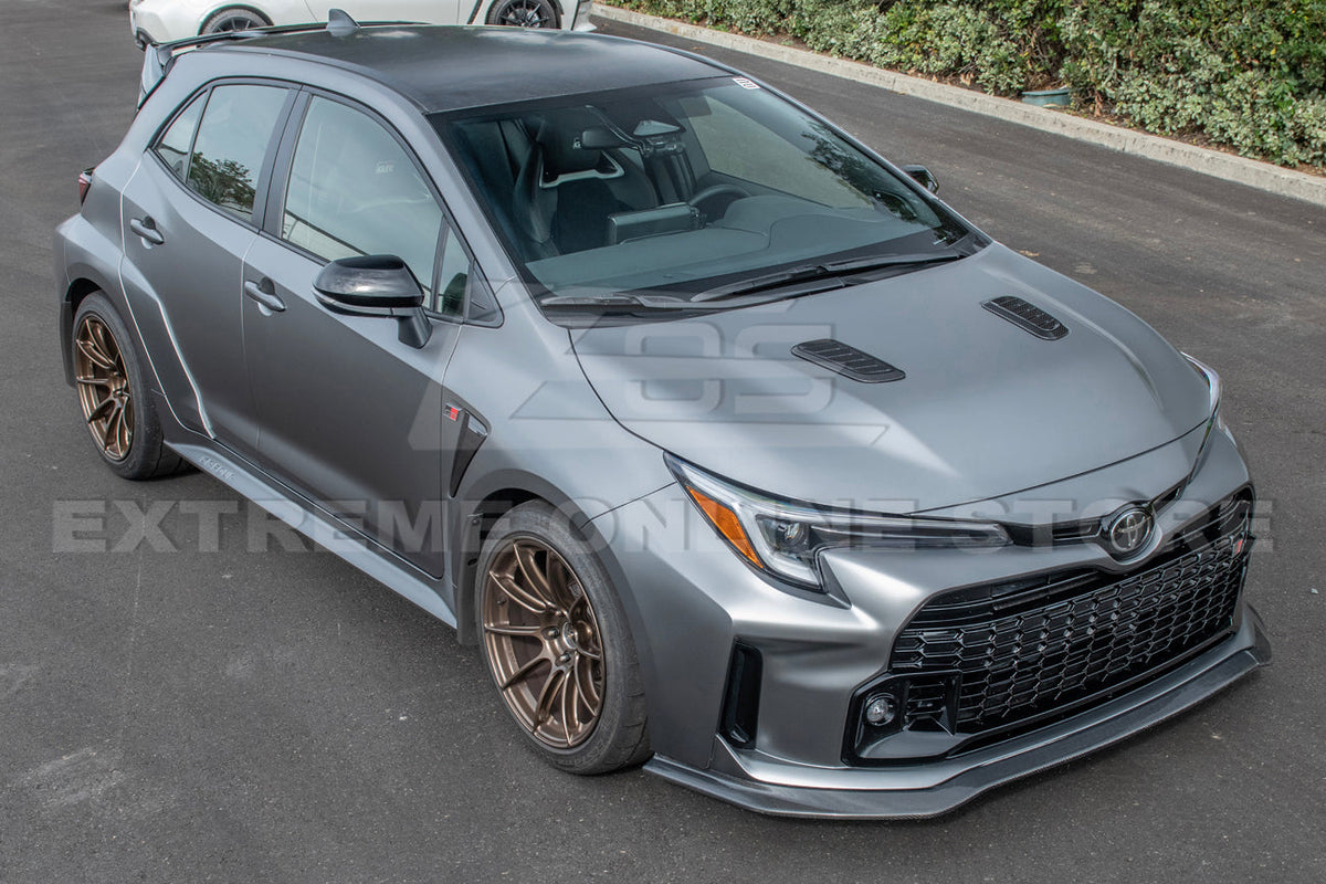 2023-Up GR Toyota Corolla Carbon Fiber Front Bulge Hood Vent image 3