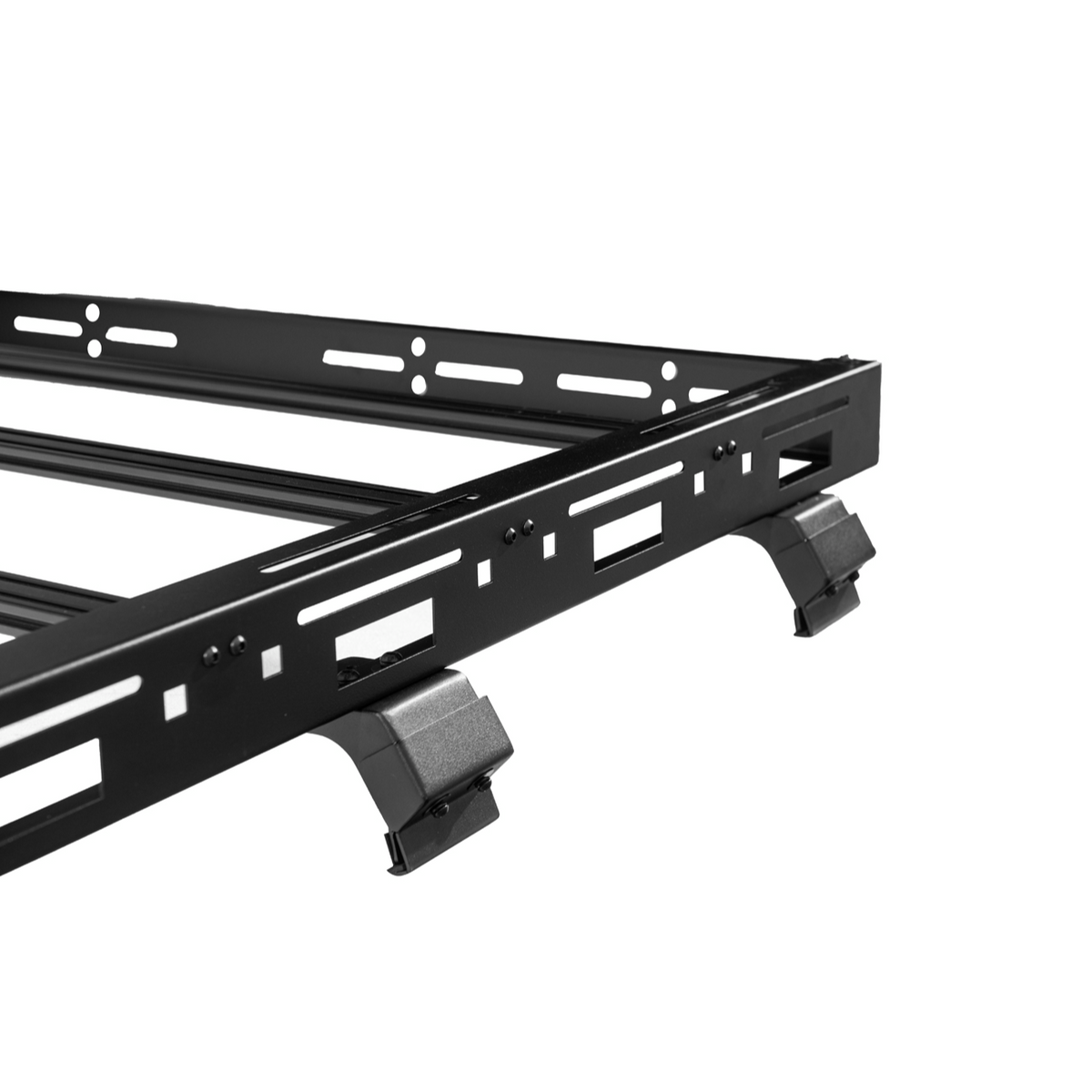 2018-Up Jeep Wrangler | Carbon Steel Black Full-Length Roof Cargo Rack Ladder image 24