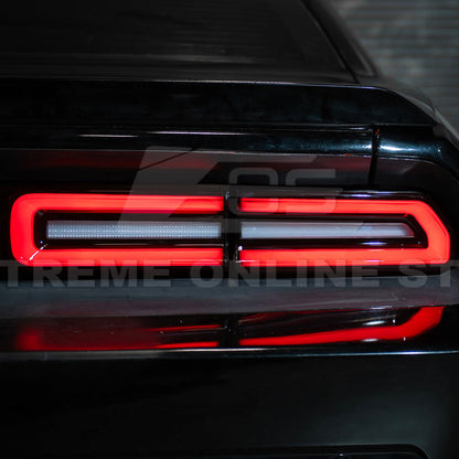 2008-14 Dodge Challenger Facelifted Sequential Signal LED Rear Taillights image 13