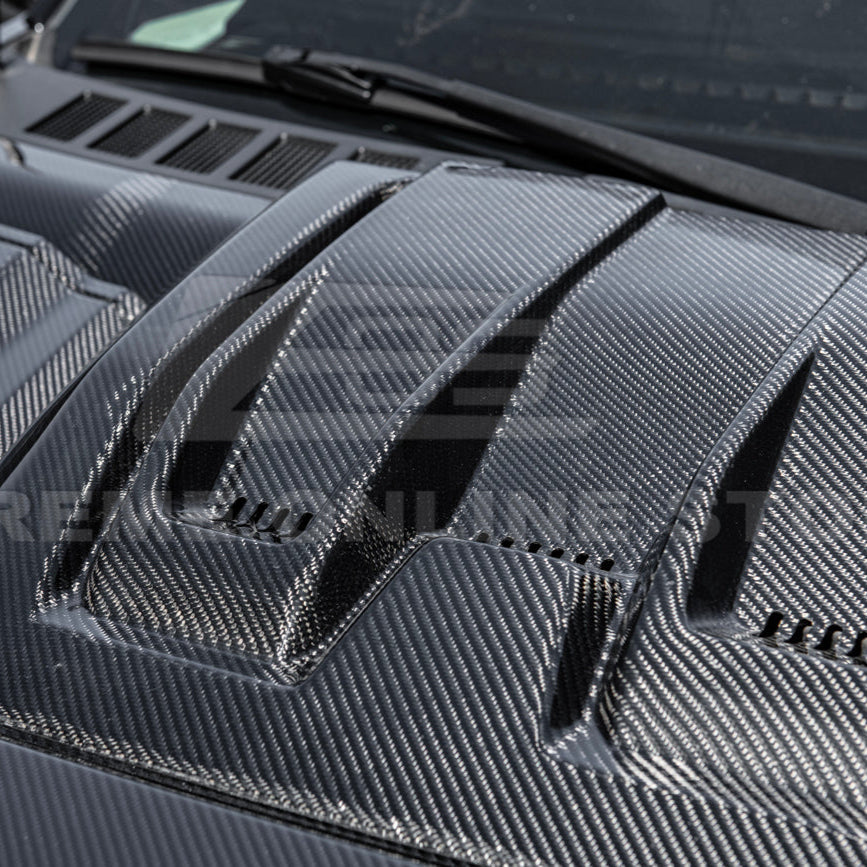 2021-Up F-150 Raptor Carbon Fiber Hood Cover image 79