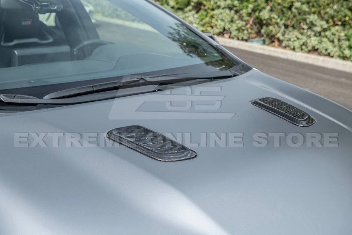 2023-Up GR Toyota Corolla Carbon Fiber Front Bulge Hood Vent image 6
