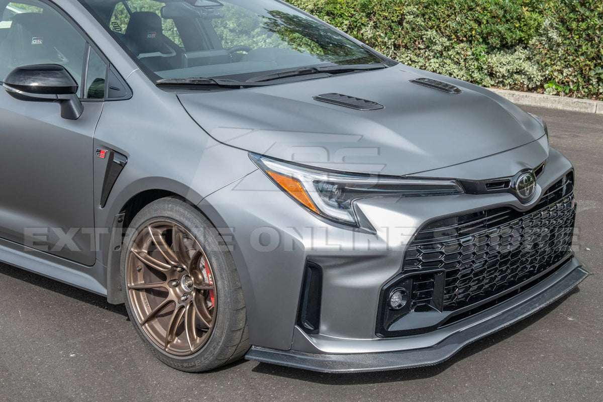 2023-Up GR Toyota Corolla Carbon Fiber Front Bulge Hood Vent image 4