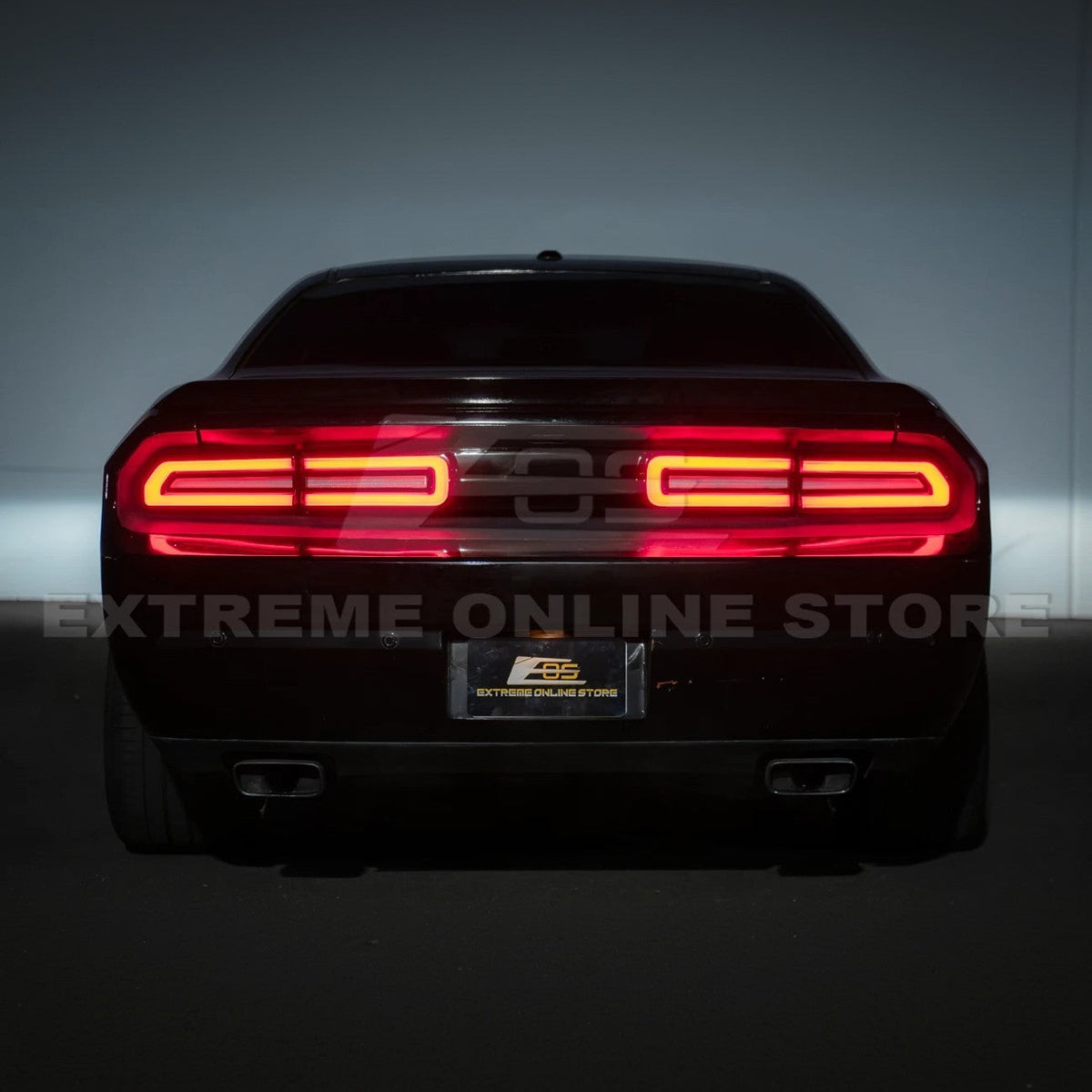 2008-14 Dodge Challenger Facelifted Sequential Signal LED Rear Taillights image 6