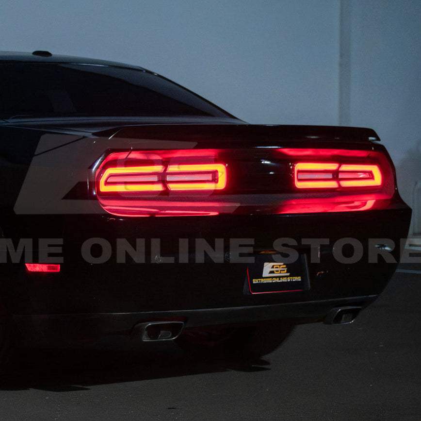 2008-14 Dodge Challenger Facelifted Sequential Signal LED Rear Taillights image 35
