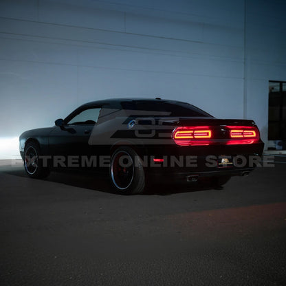 2008-14 Dodge Challenger Facelifted Sequential Signal LED Rear Taillights image 4