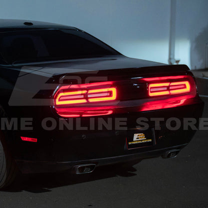 2008-14 Dodge Challenger Facelifted Sequential Signal LED Rear Taillights image 5