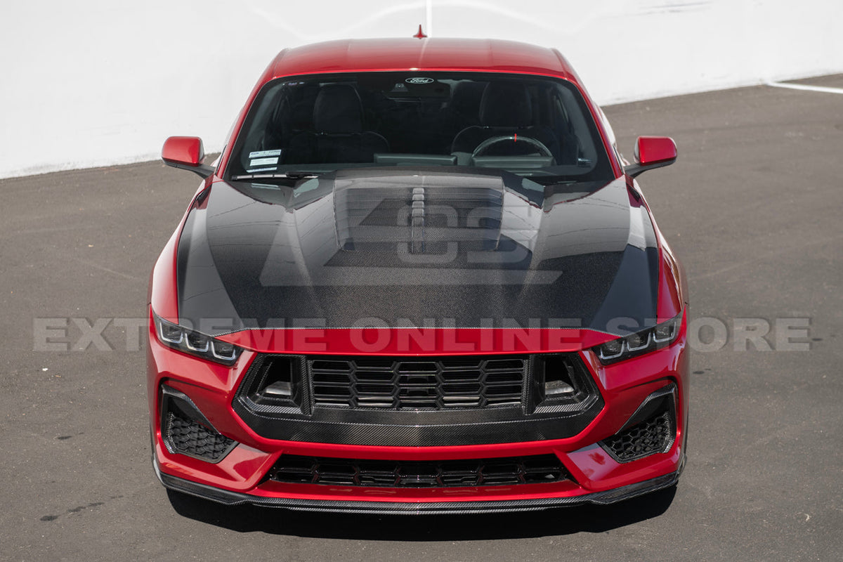 2024+ Ford Mustang GT500 Front Bumper Hood image 7