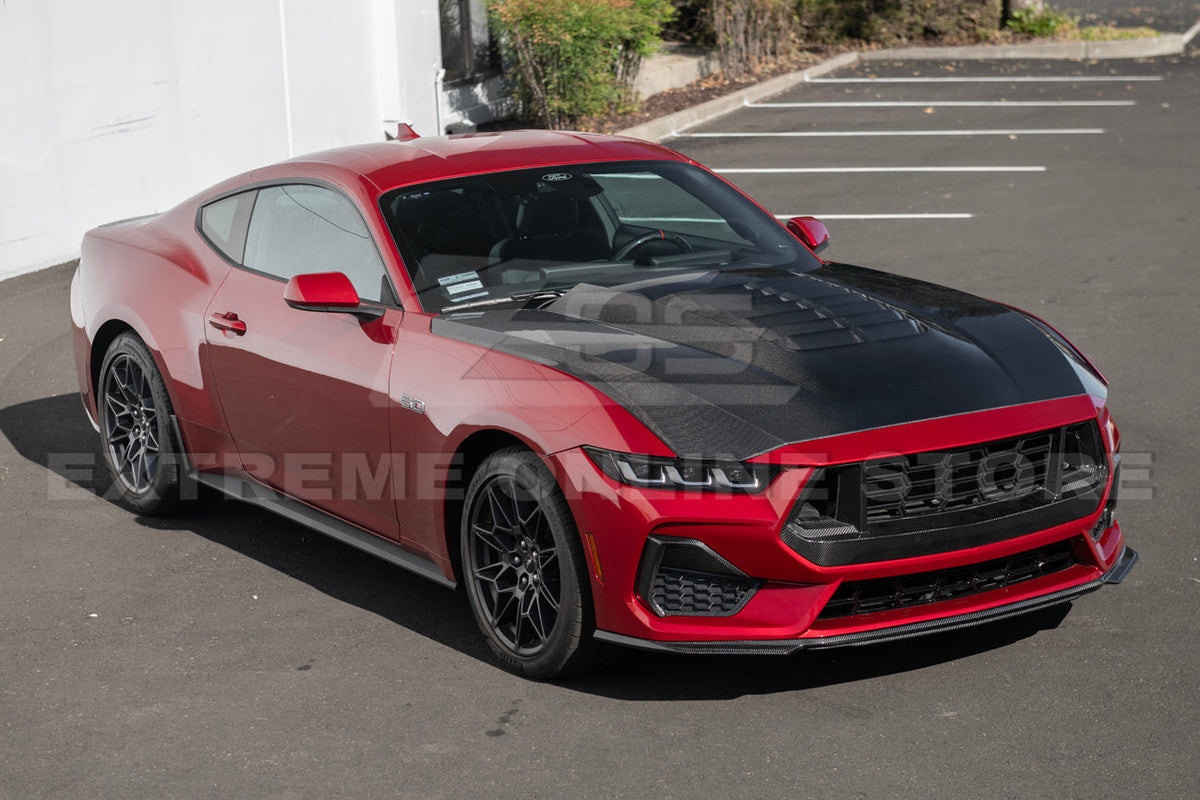 2024+ Ford Mustang GT500 Front Bumper Hood image 4