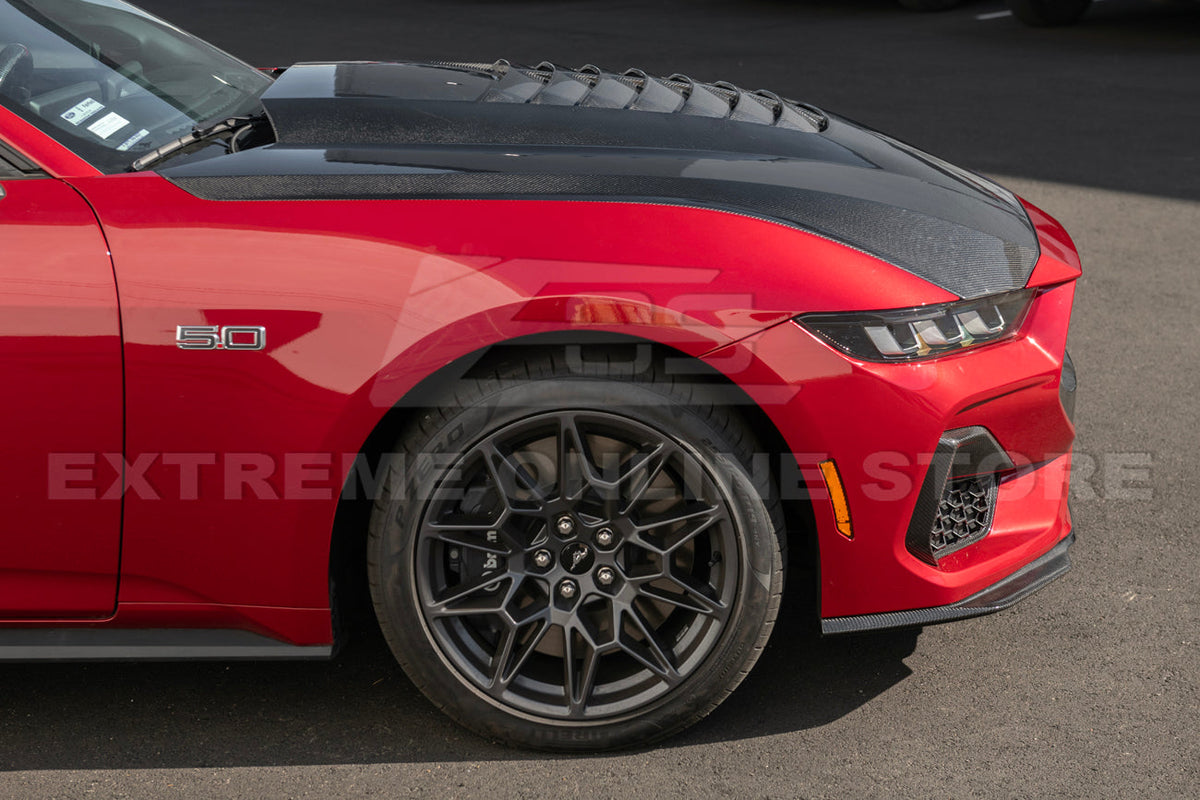 2024+ Ford Mustang GT500 Front Bumper Hood image 6